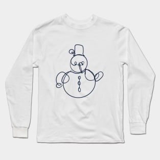 Snowman Long Sleeve T-Shirt